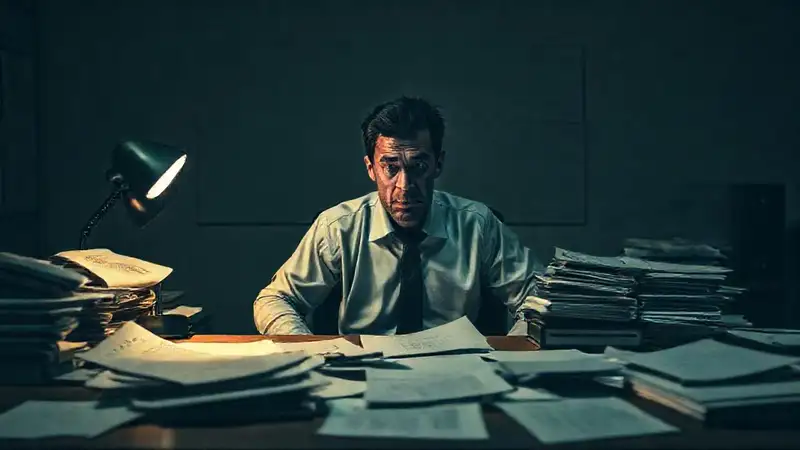 El escritorio vacío anuncia un declive profesional