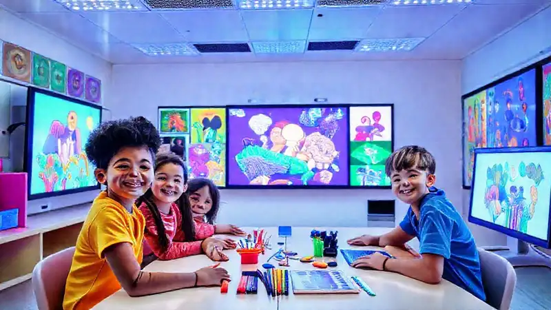 Aula virtual vibrante y participativa
