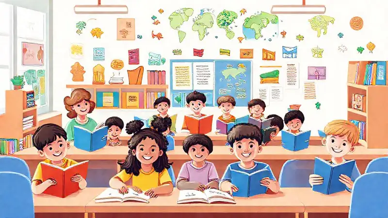 Un aula diversa aprende con alegría
