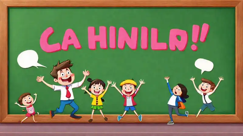 Pizarra dinámica anima a estudiantes felices