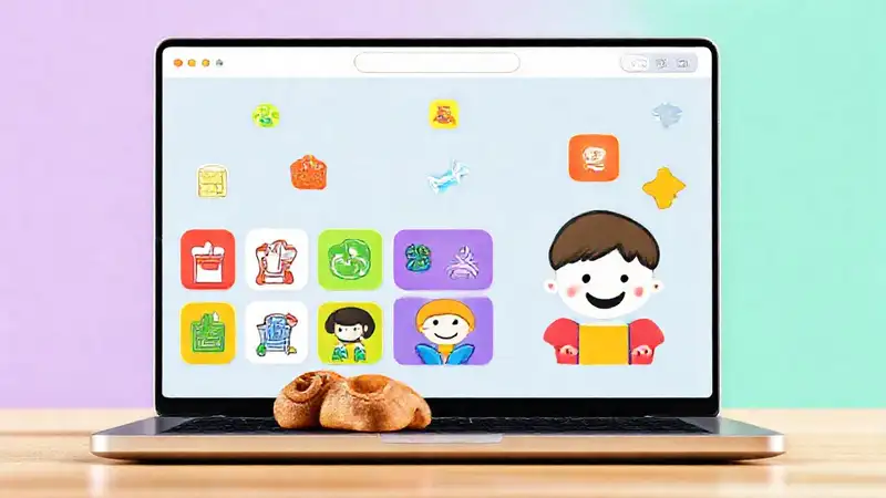 Apps educativas coloridas para niños