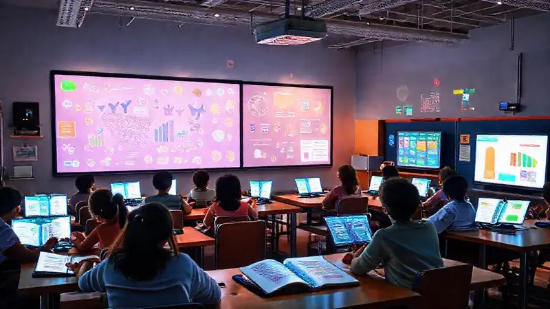 Aula digital: aprendizaje vibrante e innovador