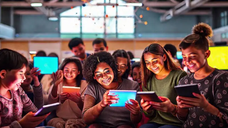 Tecnología inclusiva impulsa un aula brillante