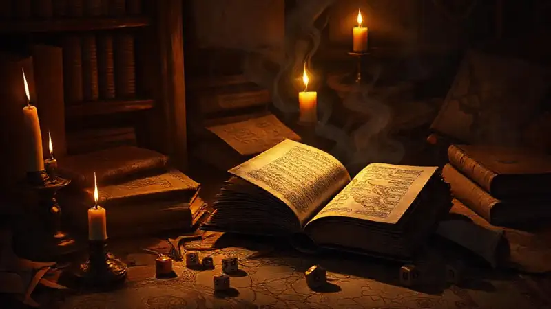 Un estudio acogedor evoca fantasía y misterio