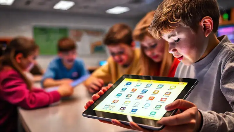 Tabletas digitales iluminan el estudio moderno