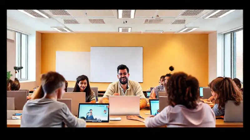 Aprendizaje digital colaborativo y vibrante