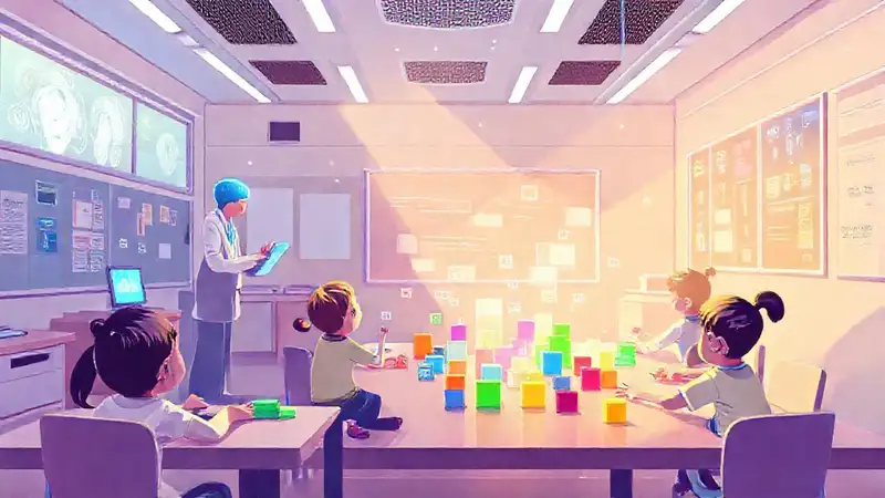Un aula futurista aprende de forma vibrante