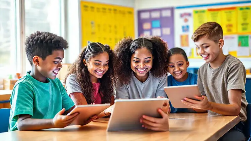 Aula vibrante: aprendizaje digital y conexión