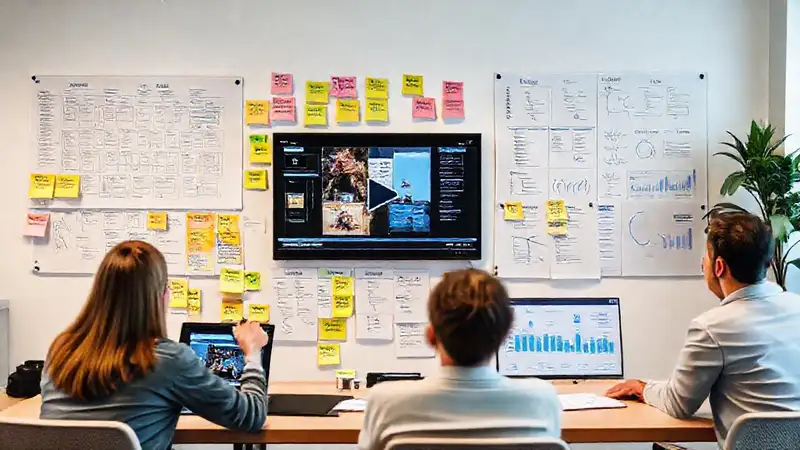 Planificación visual optimiza el trabajo en equipo