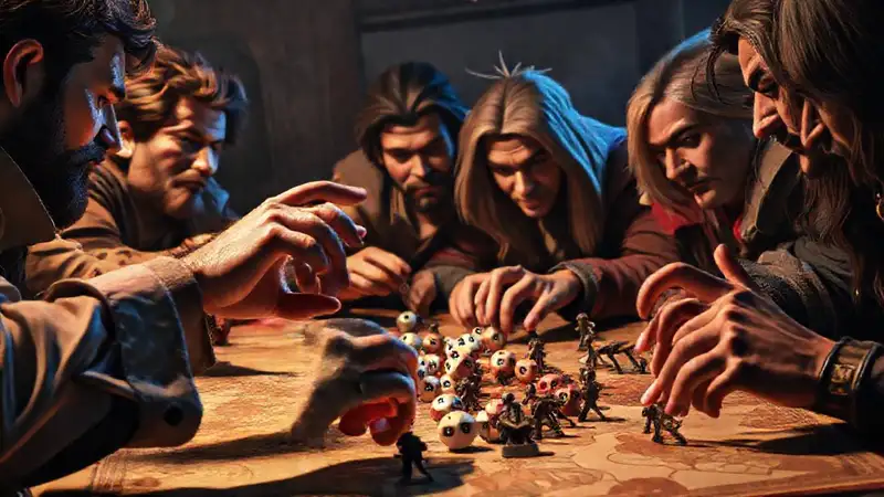 Jugadores crean una aventura épica