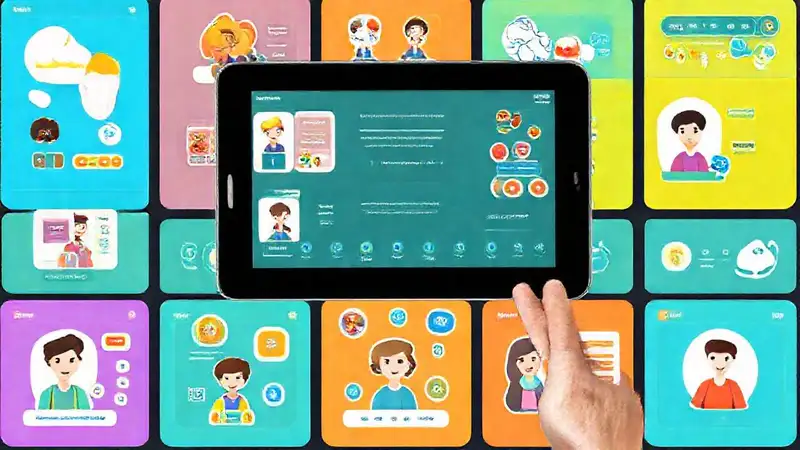 Una interfaz digital educativa y atractiva