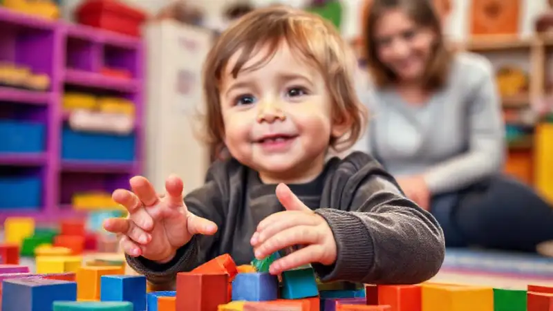 Niños aprenden en un entorno alegre