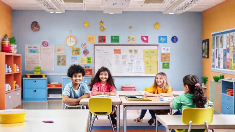 Un aula vibrante y dinámica para aprender