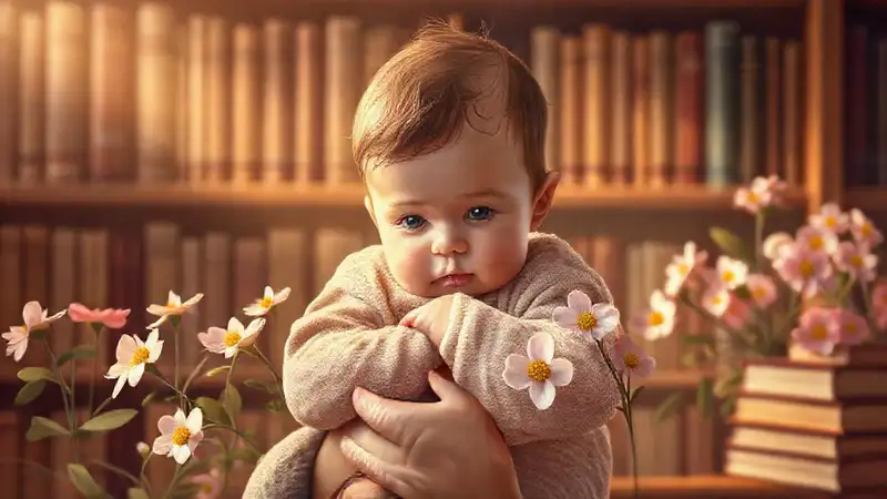 Un niño y su cuidador unidos