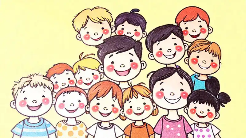 Libro infantil diverso y alegre