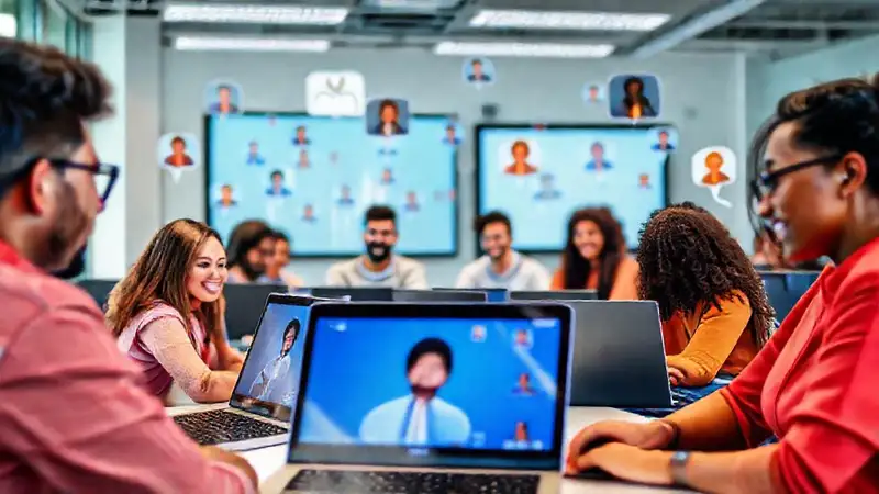 Aprendizaje digital conecta alumnos diversos