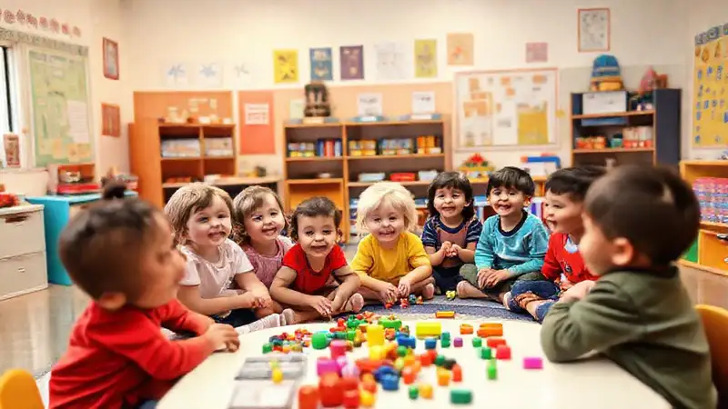 Una aula vibrante y acogedora enseña