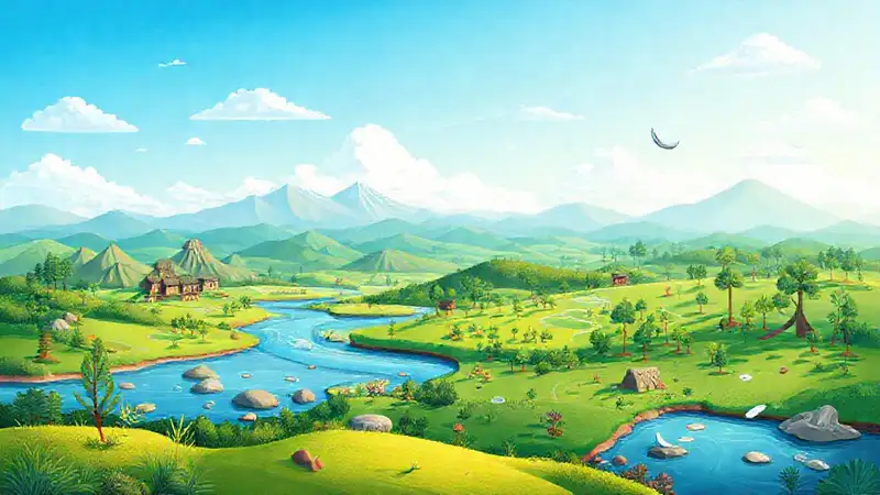 Un paisaje educativo y tranquilo