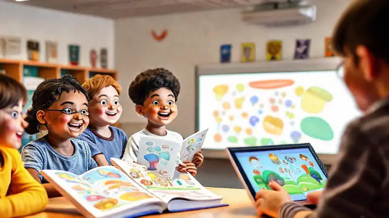 Aprendizaje digital interactivo y vibrante