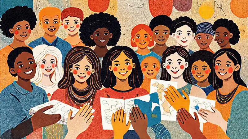 Diversidad, inclusión y aprendizaje vibrante juntos