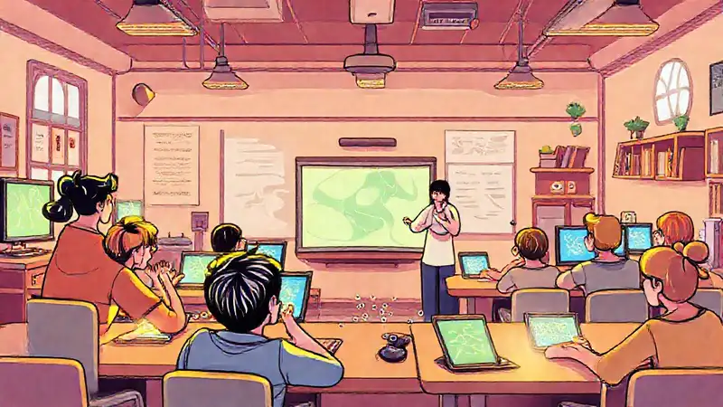 Un aula de RPG en línea colaborativa