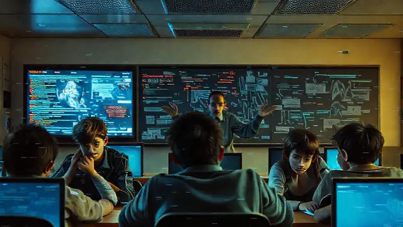 La enseñanza remota generó frustración y caos