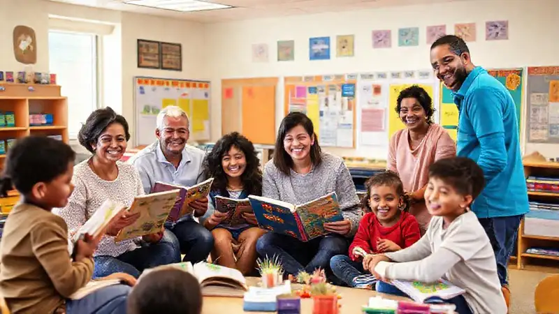 Un ambiente escolar cálido y colaborativo