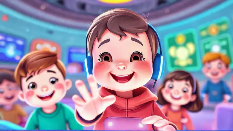 Un avatar infantil virtual invita a jugar