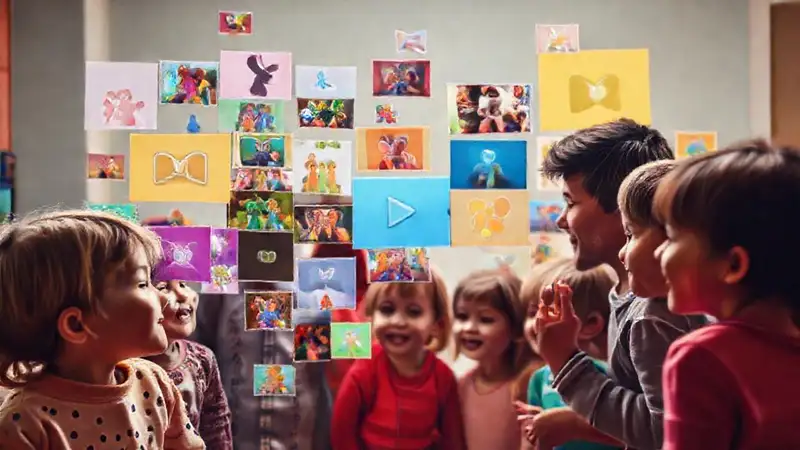 Vídeos coloridos aprenden y entretienen a todos