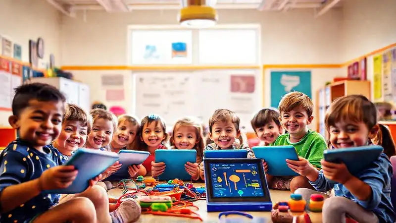 Un aula vibrante fomenta el aprendizaje alegre
