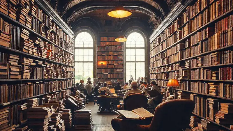Una biblioteca acogedora invita a leer