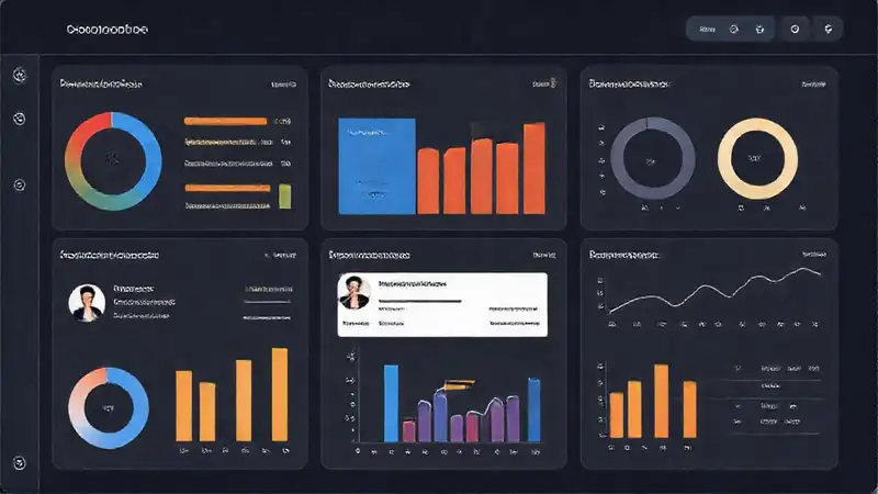 Interfaz moderna muestra datos e insights