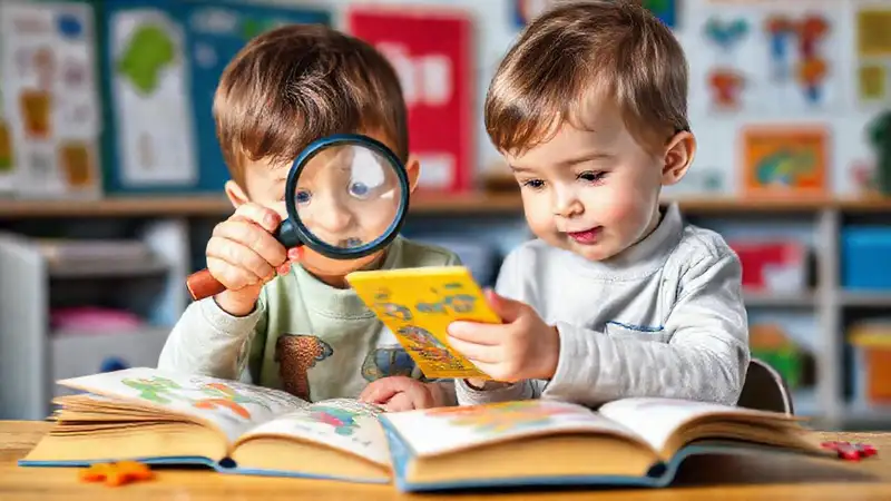 Niños aprenden con alegría y curiosidad