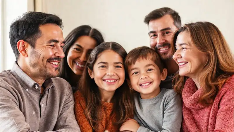 Familia unida busca soluciones con optimismo