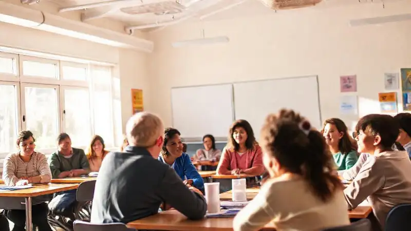 Un aula cálida fomenta la colaboración
