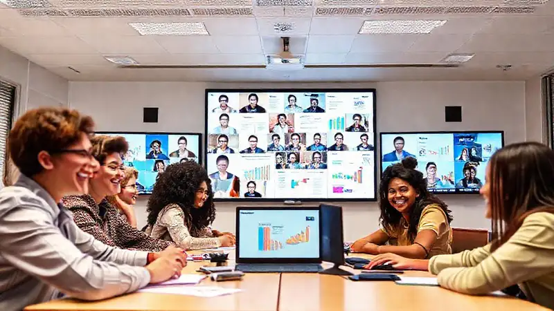 Aprendizaje colaborativo en un entorno digital