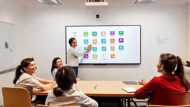 Aprendizaje virtual y alegremente guiado