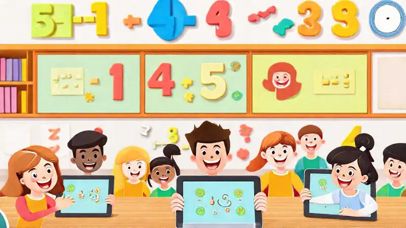 Aprendizaje matemático interactivo y alegre