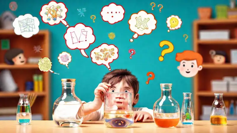 Niños exploran ciencia con curiosidad