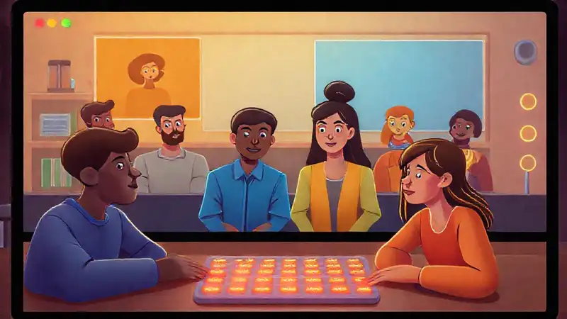 Aprendizaje interactivo y empático en línea