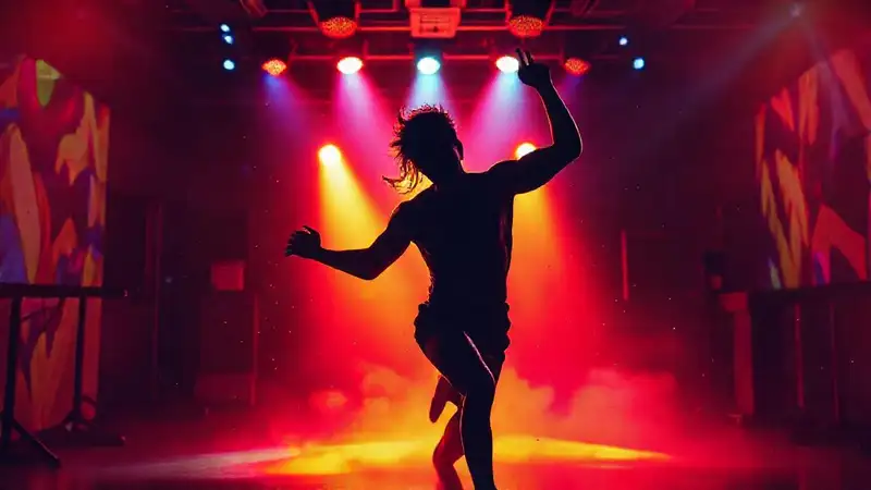 Gimnasio vibrante impulsa energía y movimiento