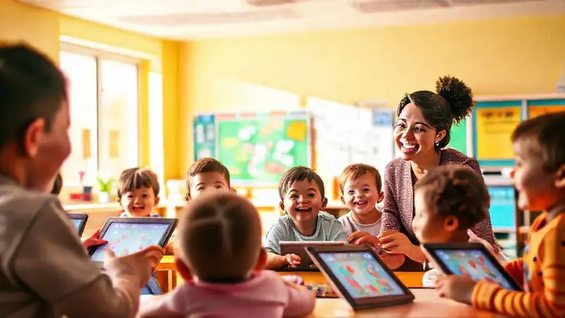Un aula vibrante fomenta el aprendizaje alegre