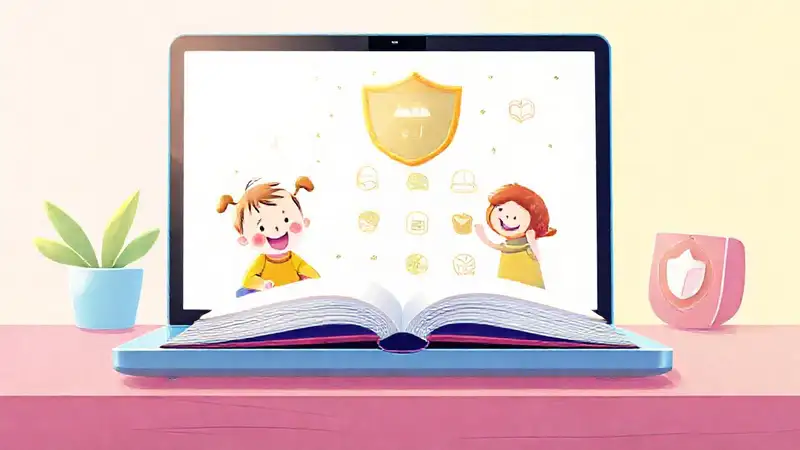 Ilustración digital alegre y educativa