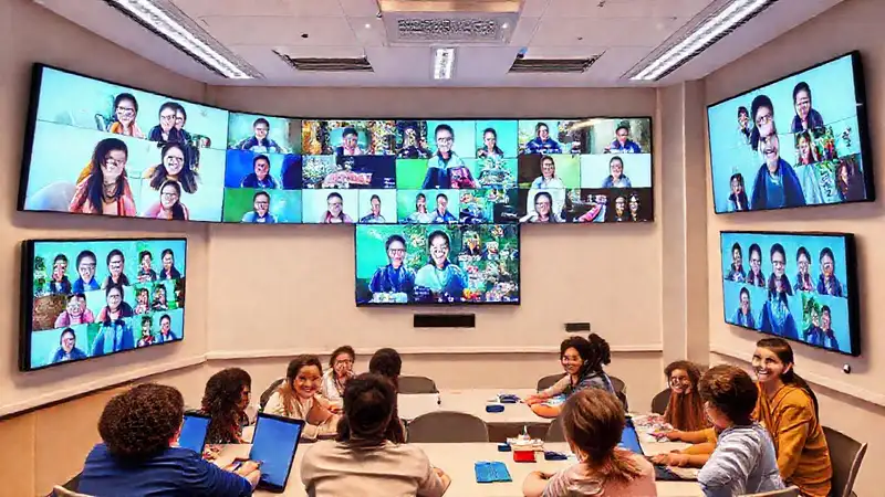 Aprendizaje digital colaborativo y vibrante
