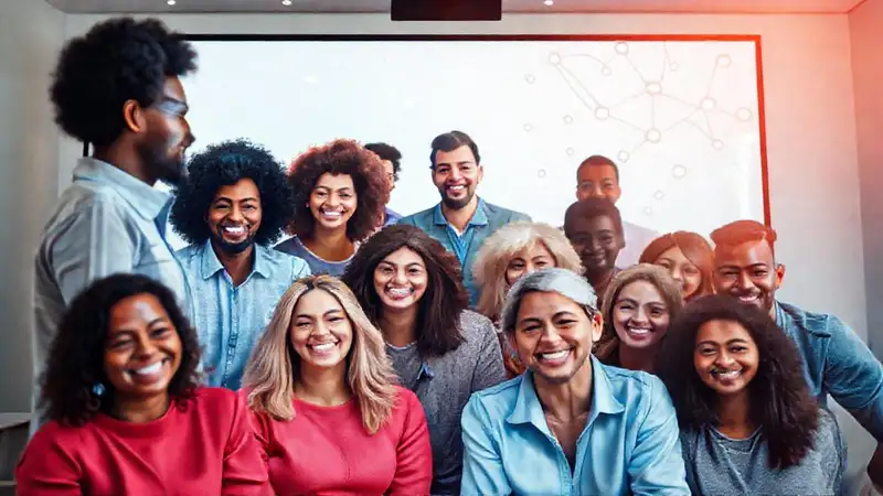 Conexión virtual inclusiva y colaborativa