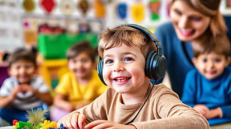 Niños aprenden con alegría y detalle