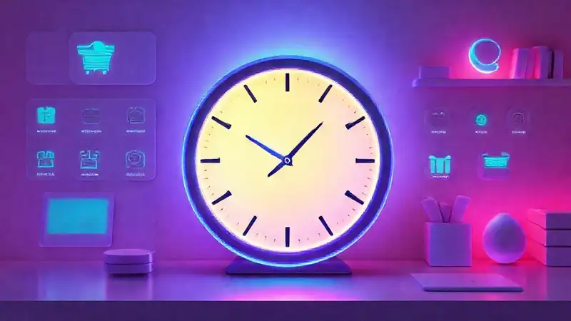 Un reloj digital fomenta la productividad