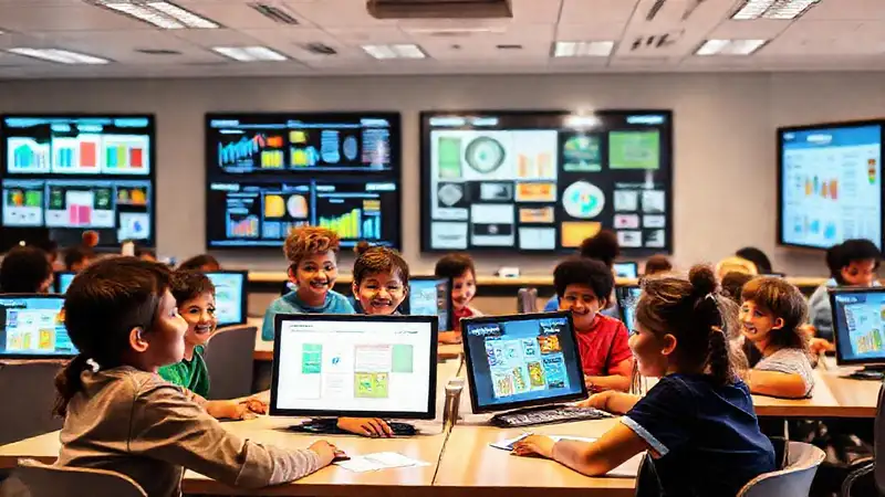 Aula moderna: aprendizaje interactivo y digital