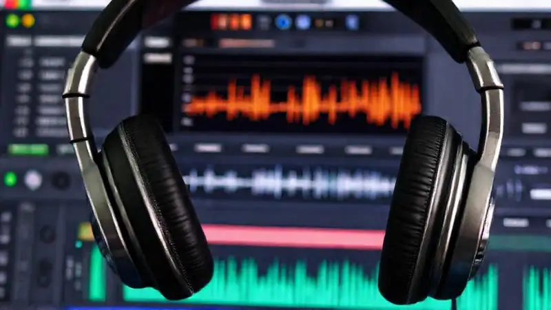 Software de audio: edición clara y colorida