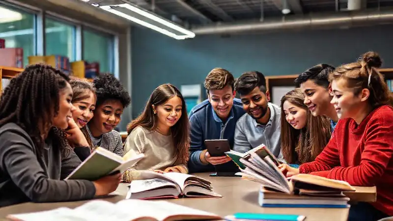 Una aula moderna inspira aprendizaje colaborativo